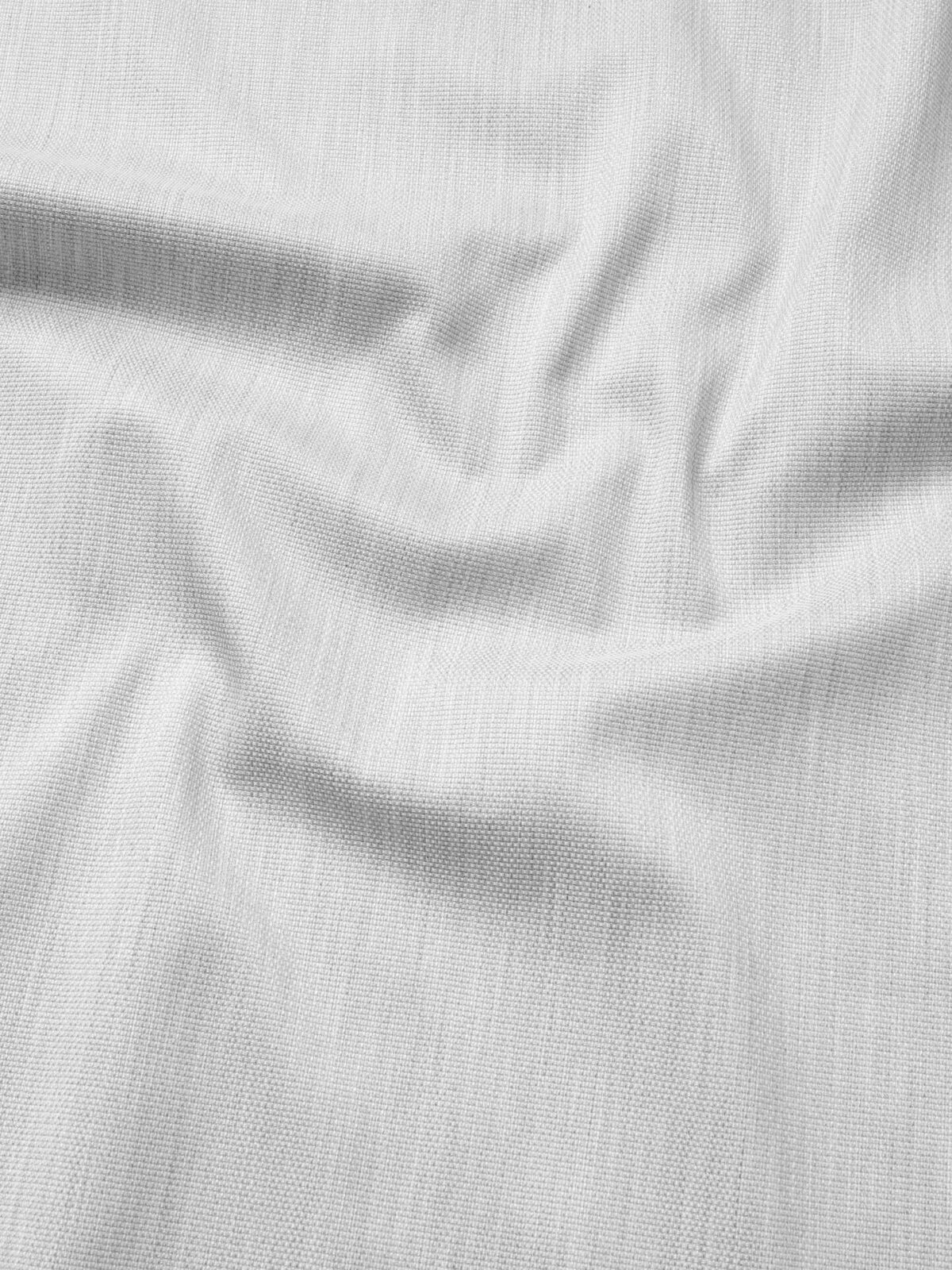 Thomas Mason Light Grey Textured Pique Shirts by Proper Cloth