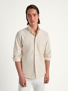 white christmas dresses Classic Ivory Dress Shirt 16.5 / 36/37