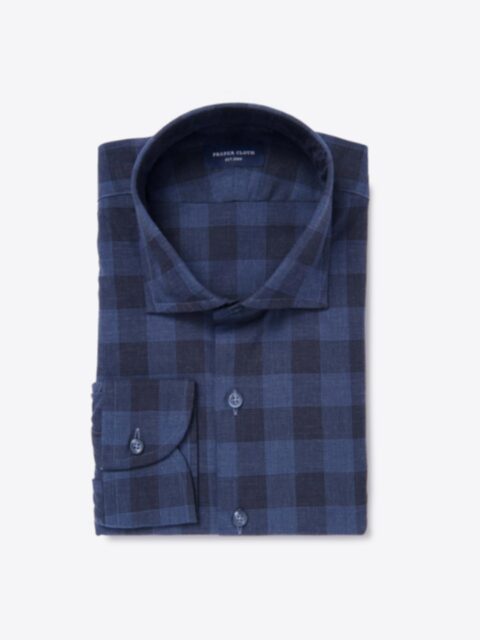 Shop Monterey Navy Shadow Plaid