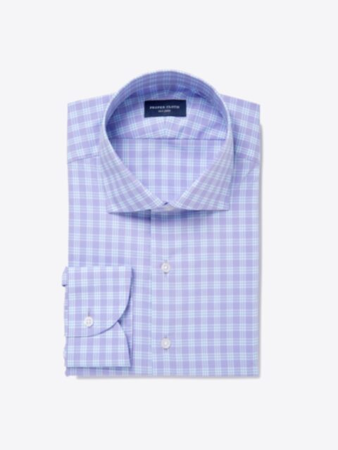 Shop Mulberry Lavender and Light Blue Multi Check