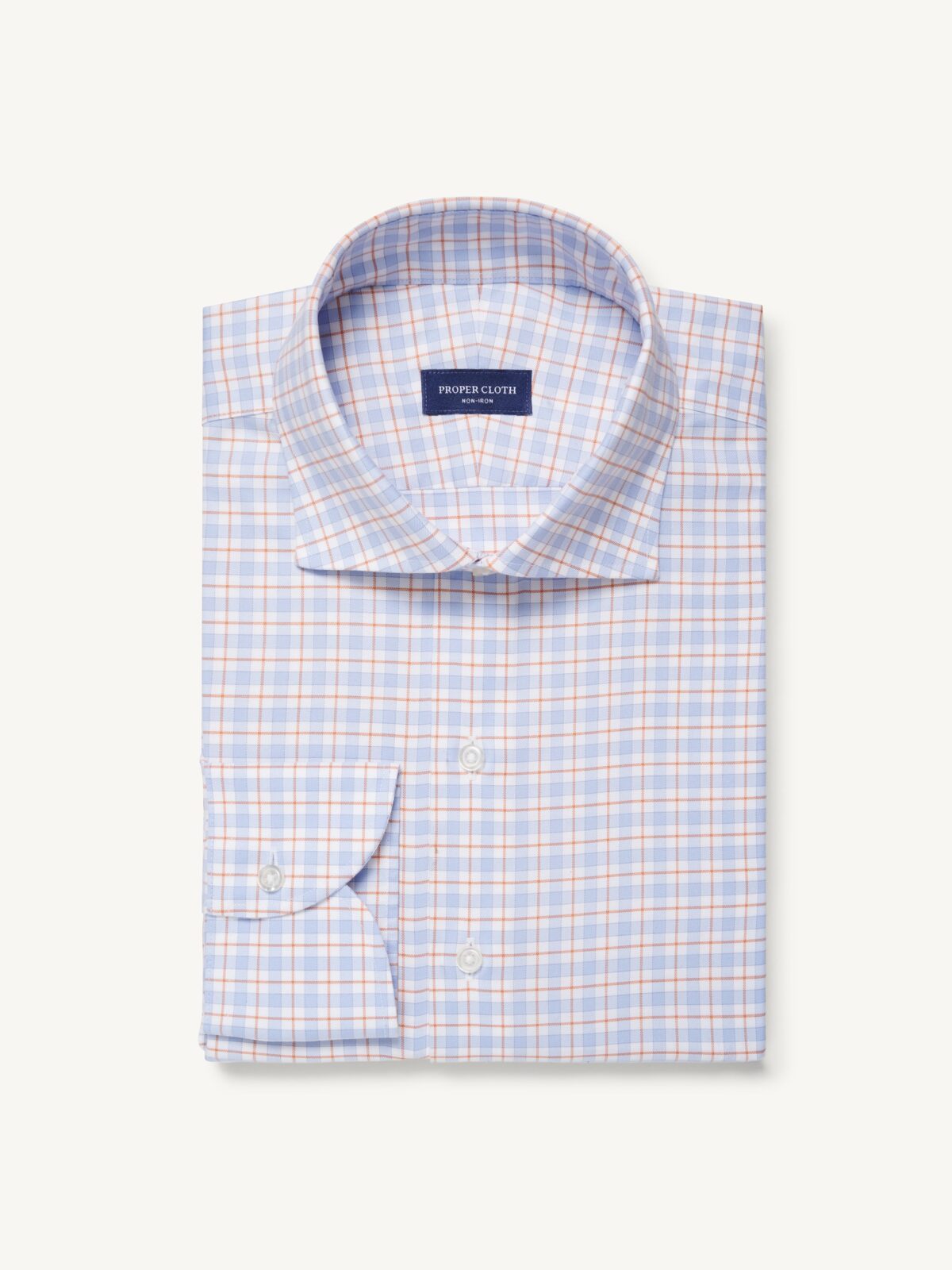 non iron dress shirts reddit Proper Cloth Men's Navy Non-Iron Twill Custom Dress Shirt