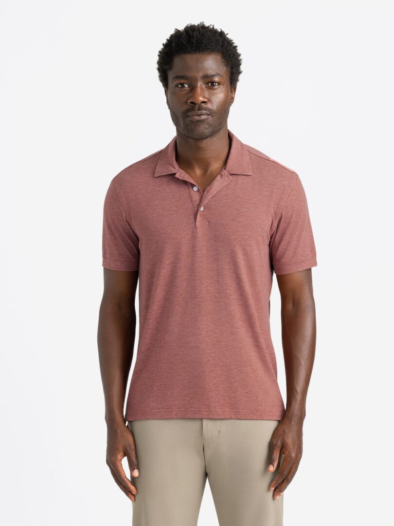 The Osprey Performance Golf Polo Detail