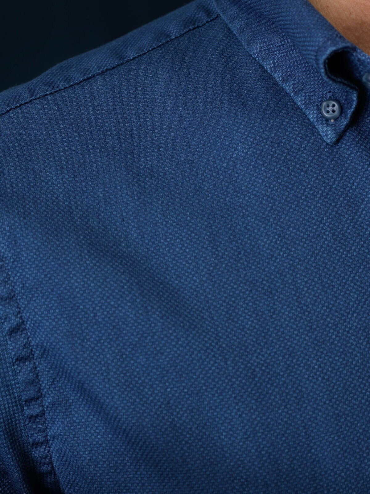 Canclini Indigo Sashiko Shirt