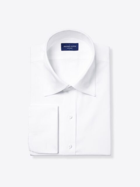 Shop Thomas Mason White Pinpoint