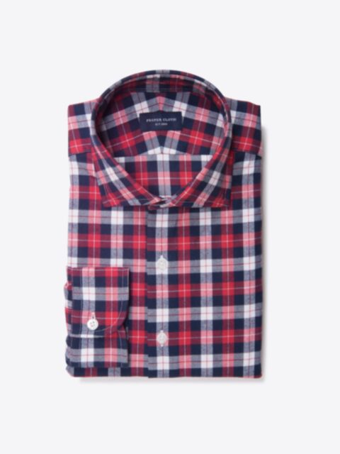 Shop Cascade Scarlet Plaid Flannel
