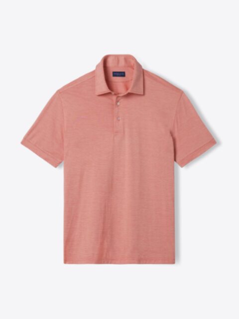 Shop Pinehurst Orange Cotton and Tencel Knit Jersey