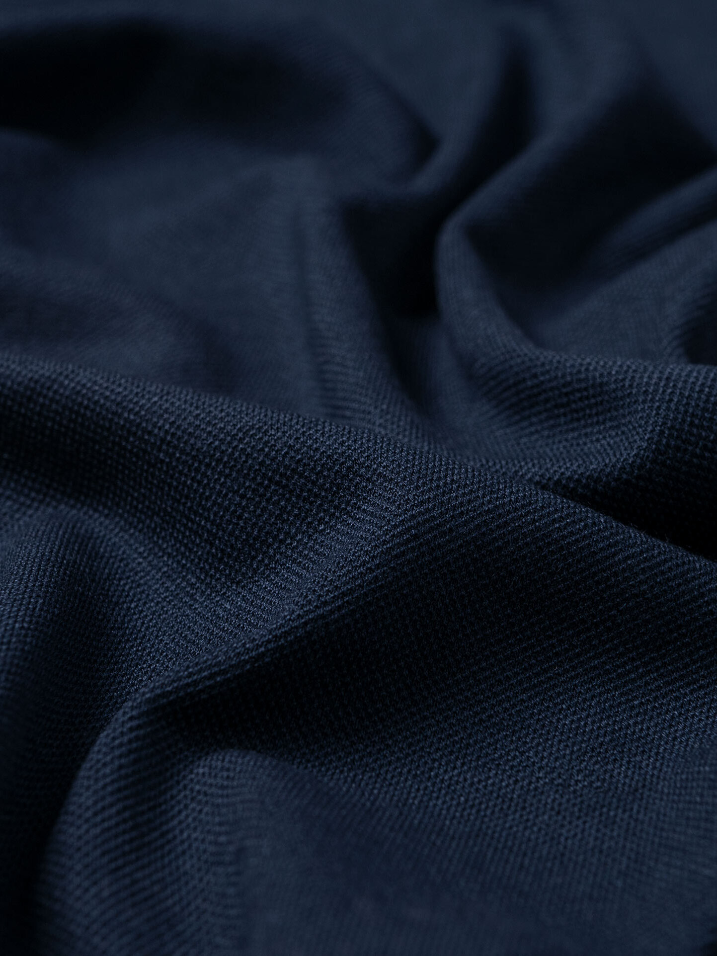 Carmel Navy Organic Cotton and Refibra Pique Shirts by Proper Cloth
