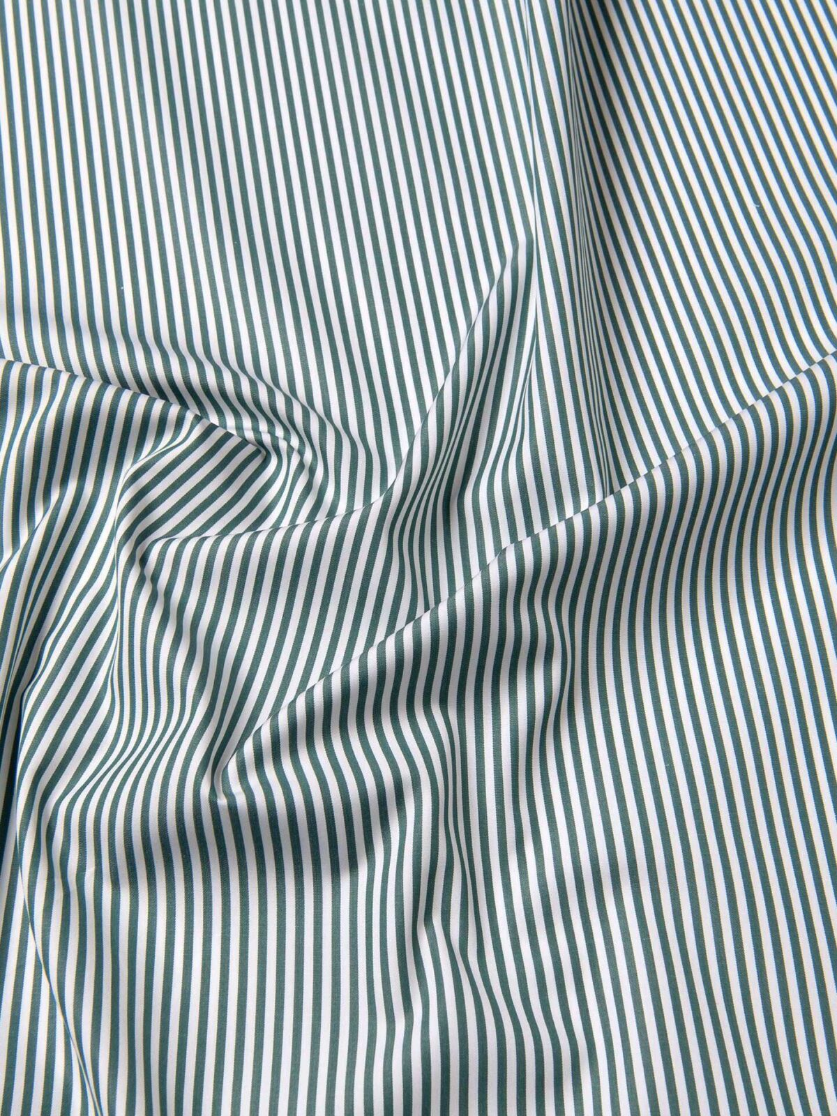 Stanton 120s Green Bengal Stripe Shirts by Proper Cloth
