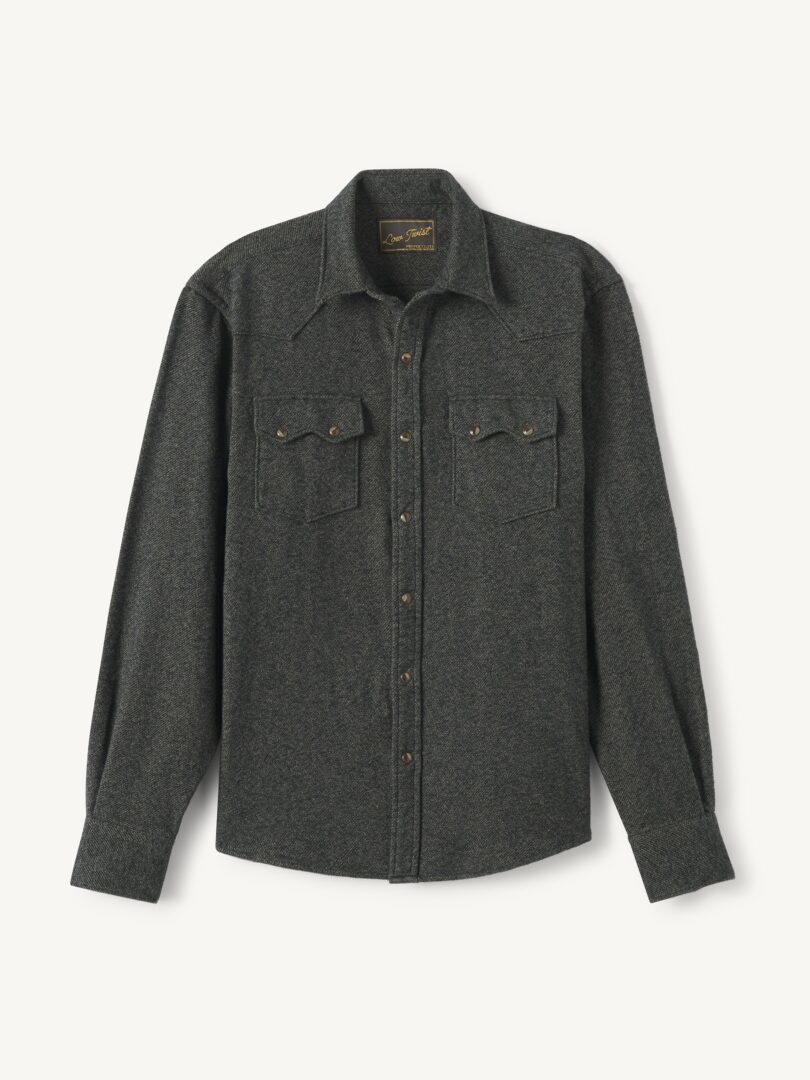 Men’s Pine Low Twist Sawtooth Western Shirt Thumb