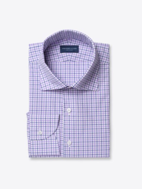 Shop Melrose Lavender and Blue Multi Check