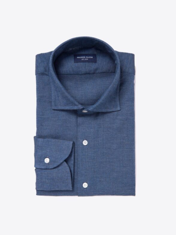 Japanese Slate Blue Chambray