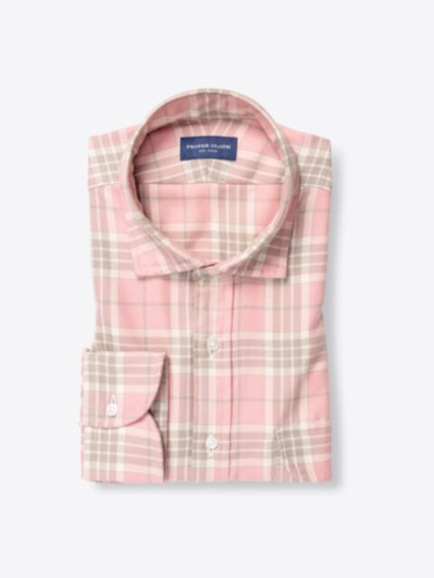 Shop Vintage Rose and Brown California Plaid
