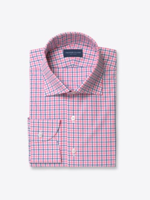 Shop Melrose Pink and Blue Multi Check