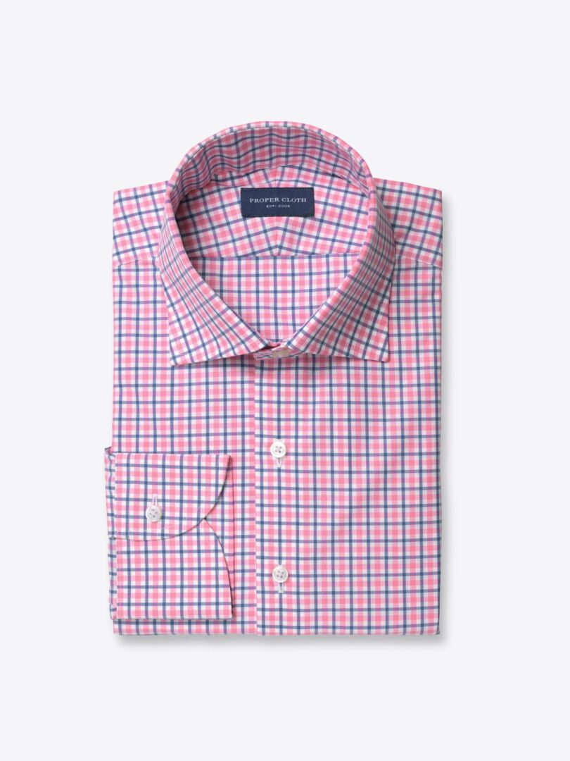 Melrose Pink and Blue Multi Check 