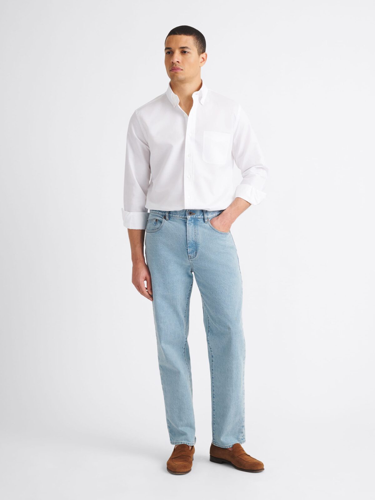 パンツ NEAT SIZE46 COTTON LINEN OXFORD STANDARD パンツ NEAT SIZE46 COTTON LINEN OXFORD STANDARD The Cotton Linen