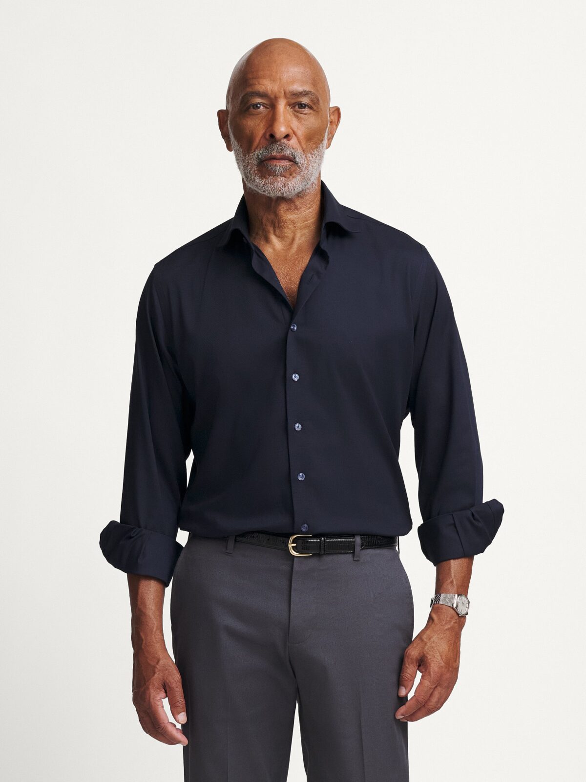 The Performance Dress Shirt in Midnight
