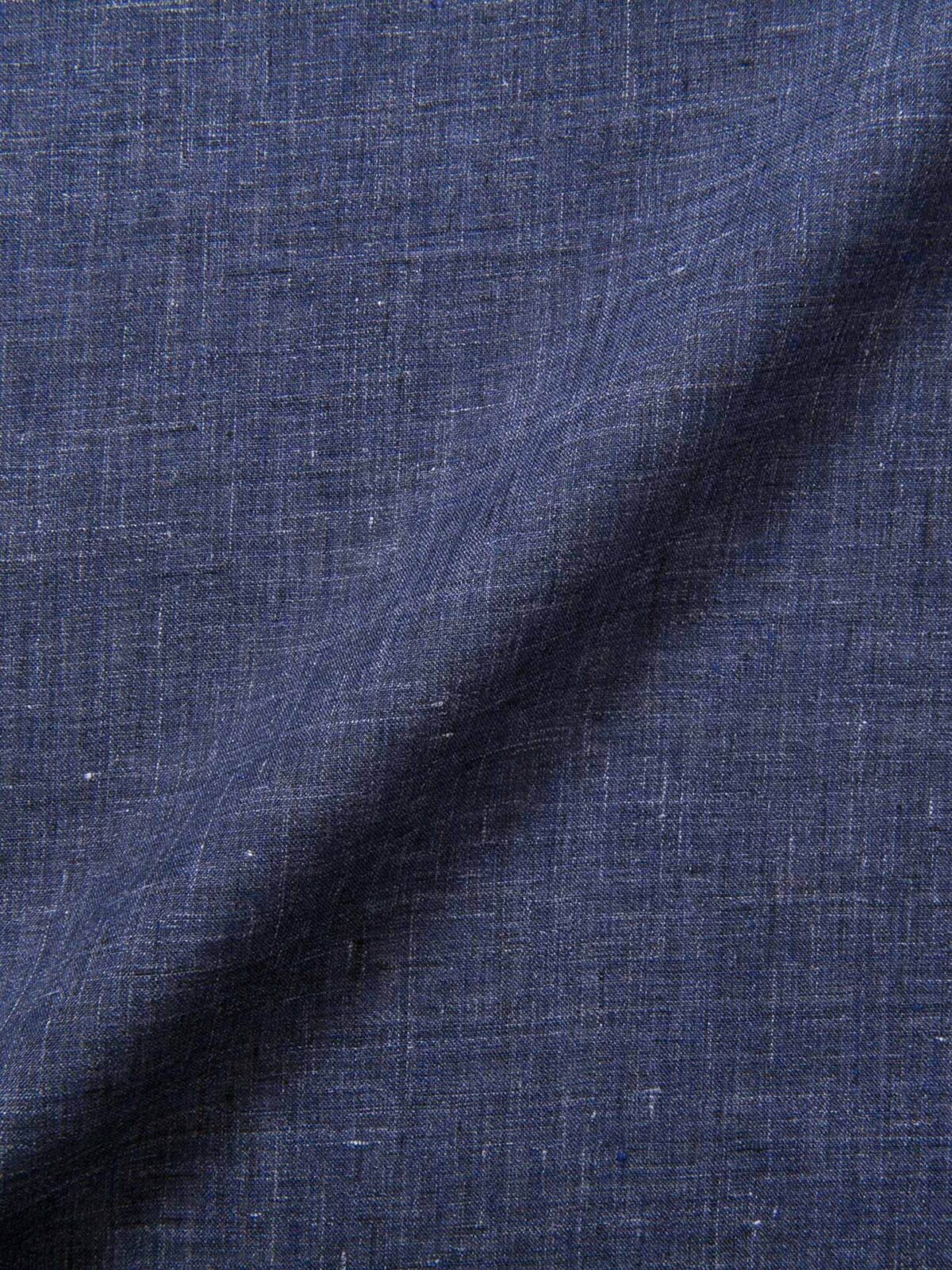 Midnight Blue Linen Fabric