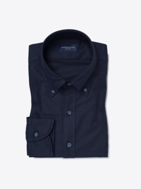 Shop Midnight Navy Oxford Cloth