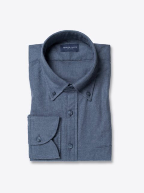 Shop Stowe Slate Herringbone Flannel