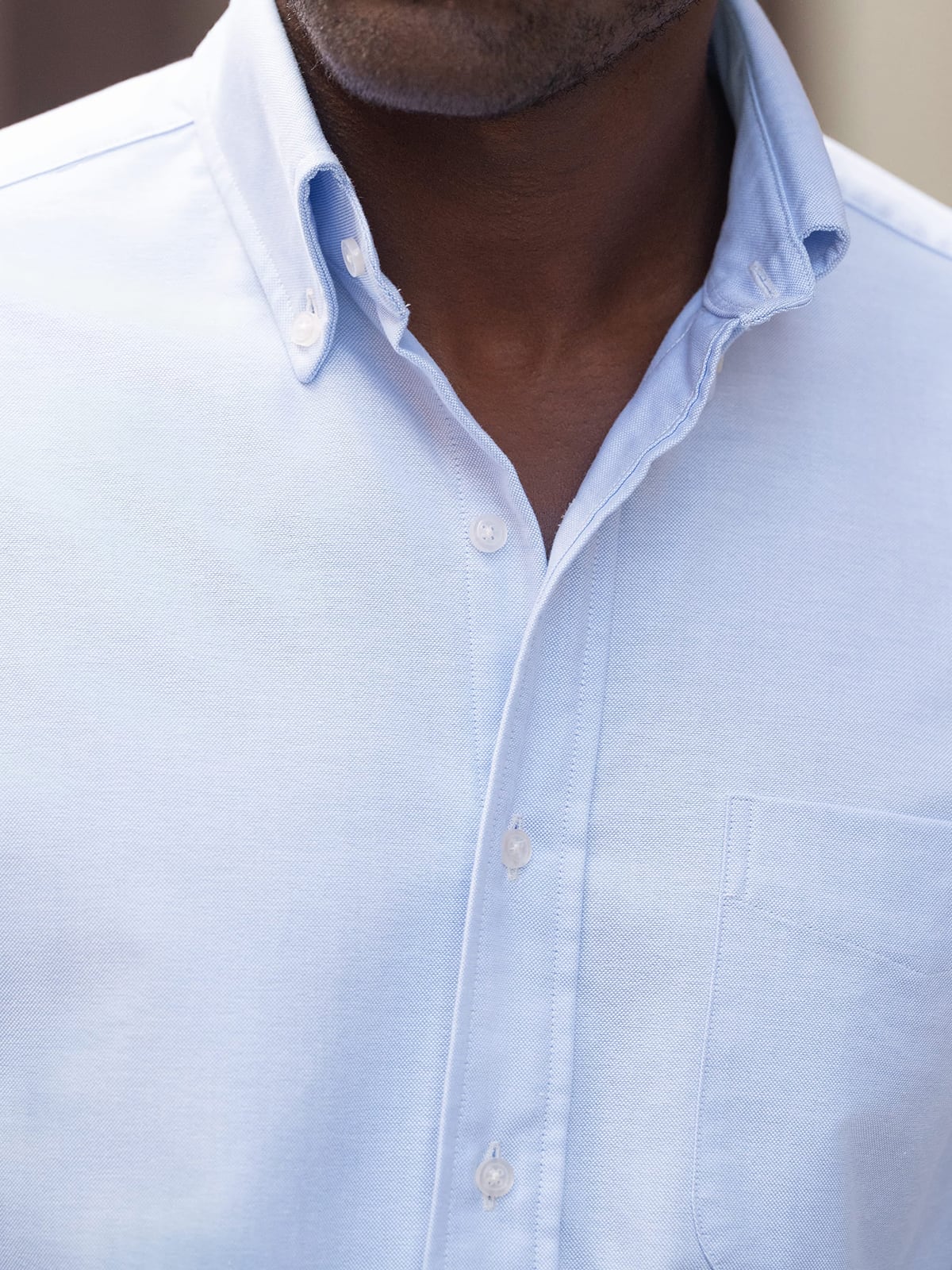 Proper Cloth Men's American Pima Light Blue Oxford Cloth Button Down Custom Dress Shirt - Blue, Size: 2XL, Big, Tall, 100% Cotton Proper Cloth Men's American Pima Light Blue Oxford Cloth Button Down Custom Dress Shirt - Blue, Size: 2XL, Big, Tall, 100% Cotton
