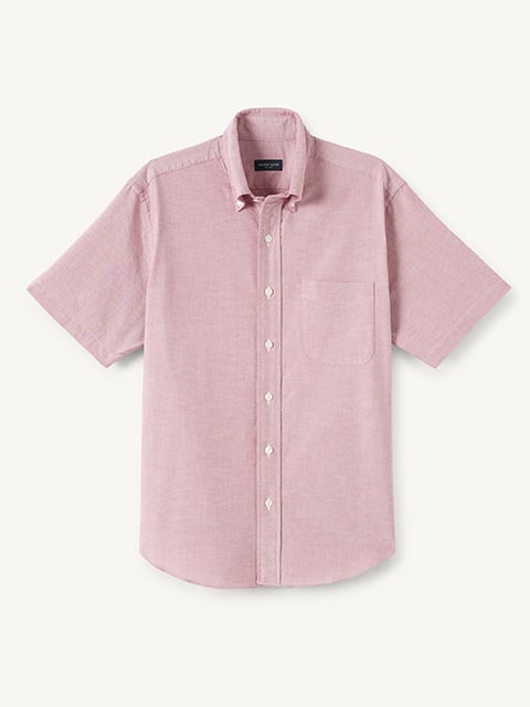 The Short Sleeve T-Shirt Polo in Grey Melange