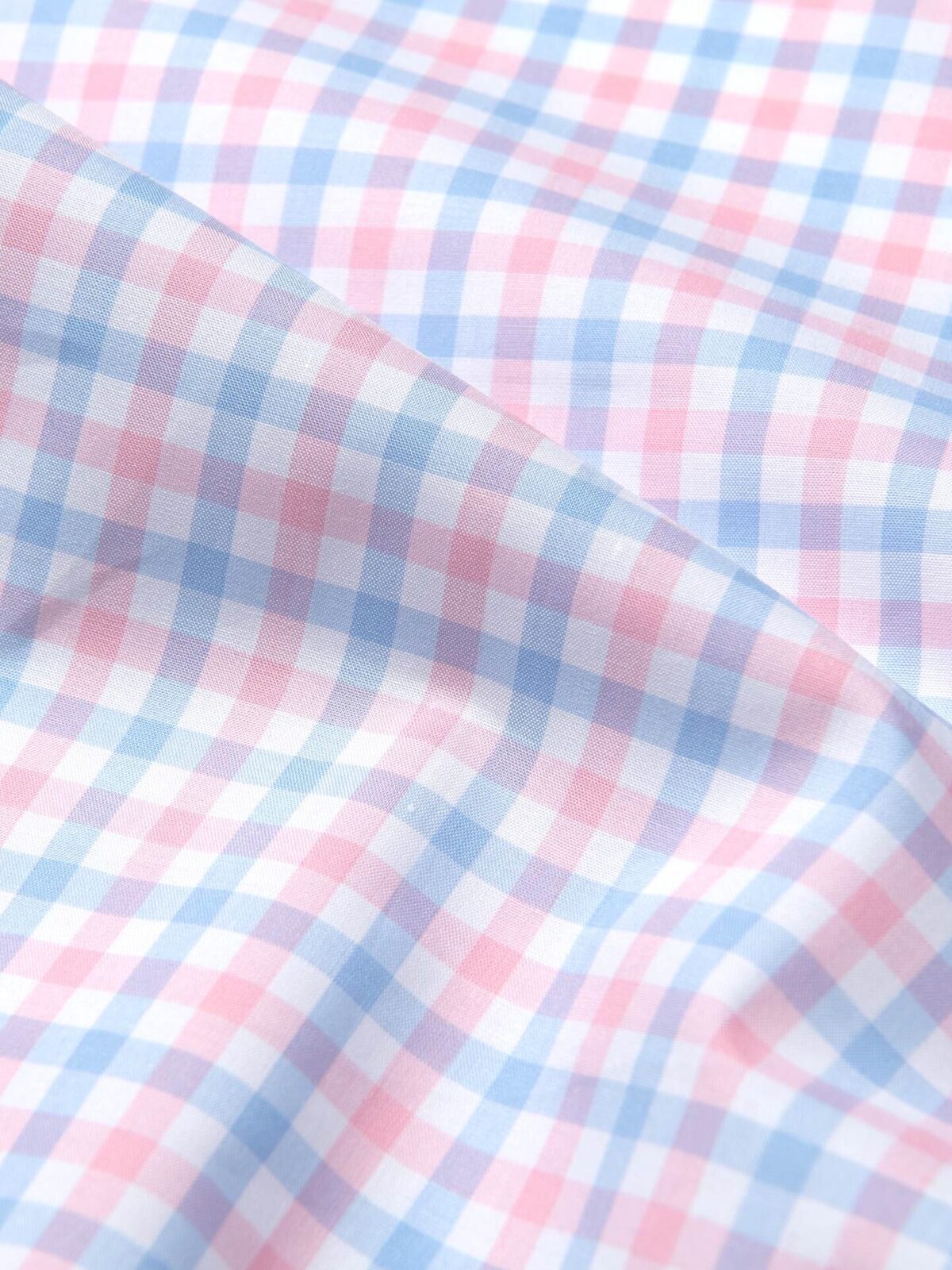 Gingham Fabric in Pink and Blue - AT-20-462