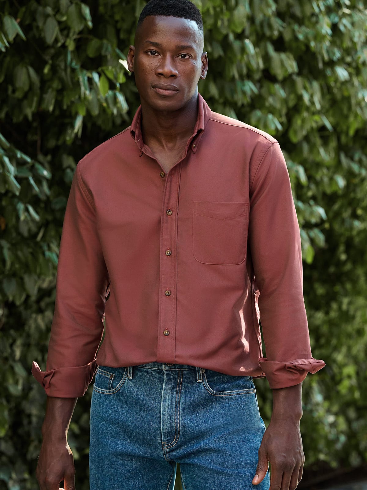 Proper Cloth Men's American Pima Burgundy Oxford Cloth Custom Dress Shirt - Red, Size: 6XL, Big, Tall, 100% Cotton Proper Cloth Men's American Pima Burgundy Oxford Cloth Custom Dress Shirt - Red, Size: 6XL, Big, Tall, 100% Cotton