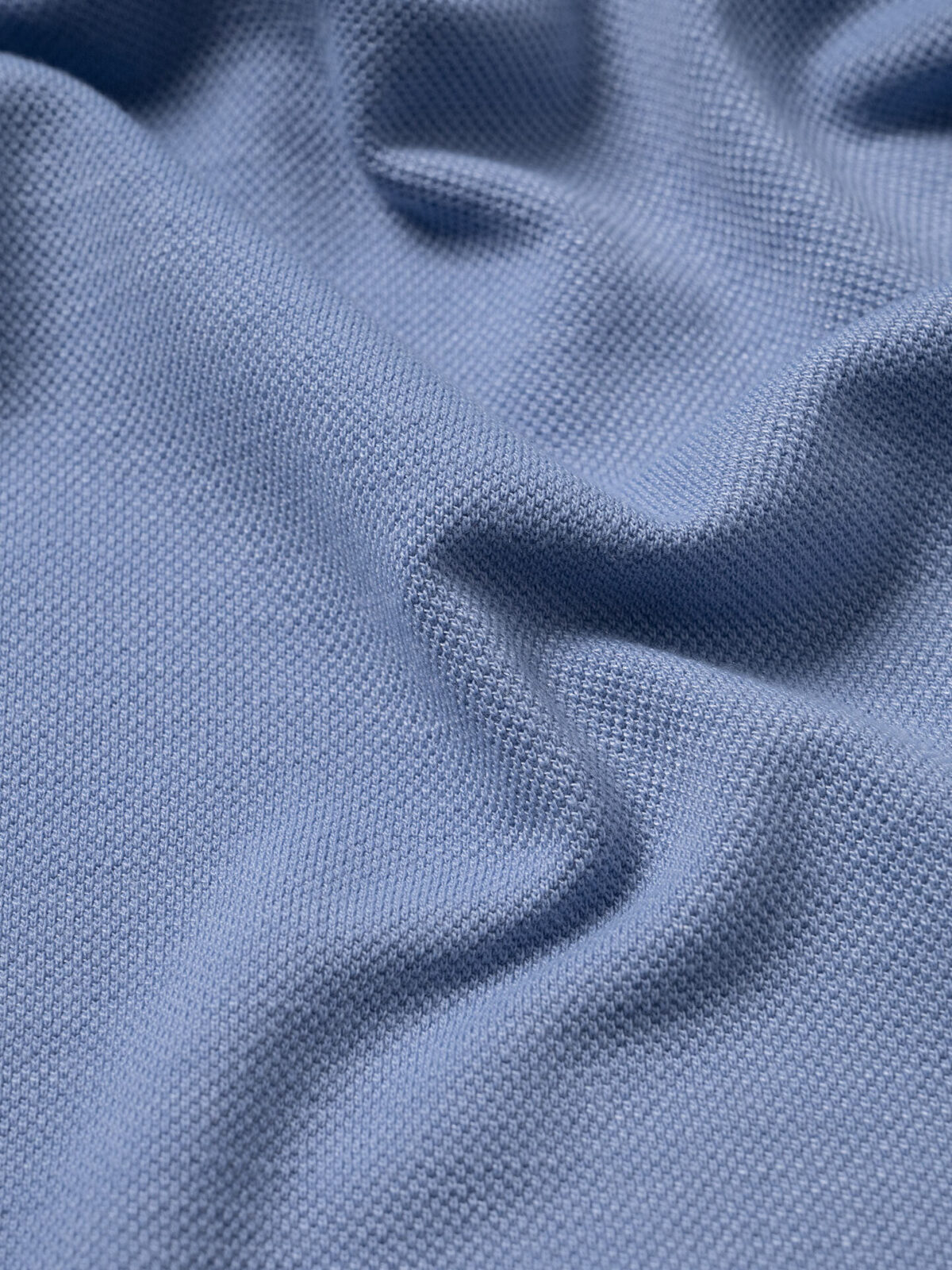 Canclini Blue Performance Knit Pique Shirts by Proper Cloth