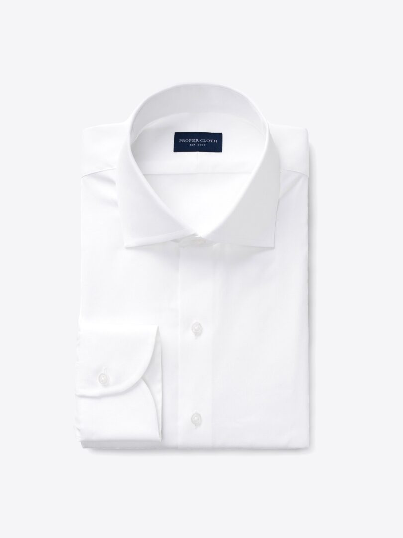 Mayfair WR White Stretch Pinpoint 