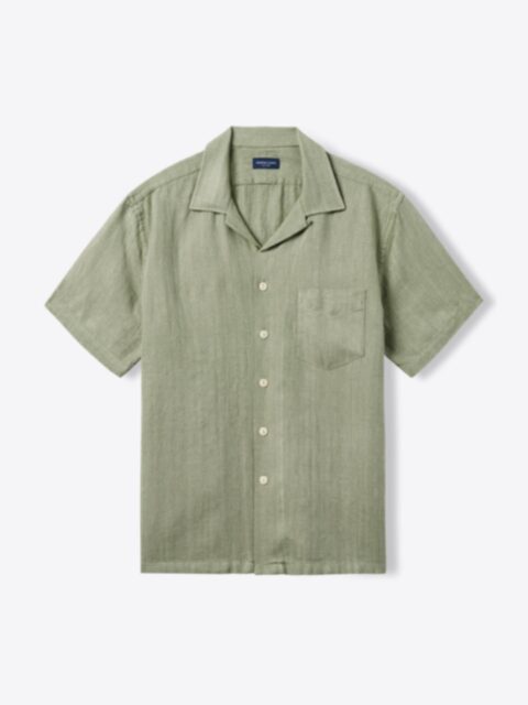 Shop Sage Cotton and Linen Dobby