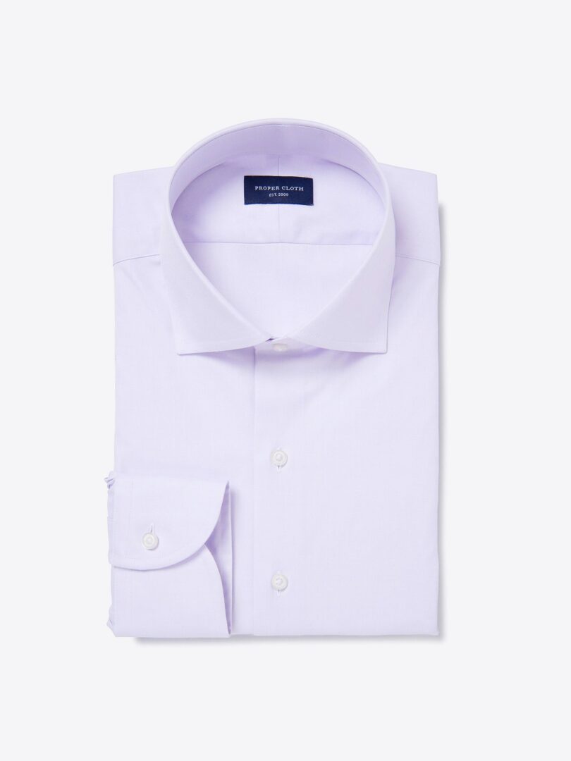 Mercer Lavender Pinpoint Dress Shirt 