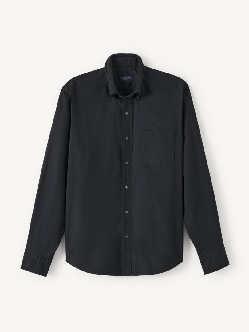 Clark Black Oxford Cloth Button Down Product Image
