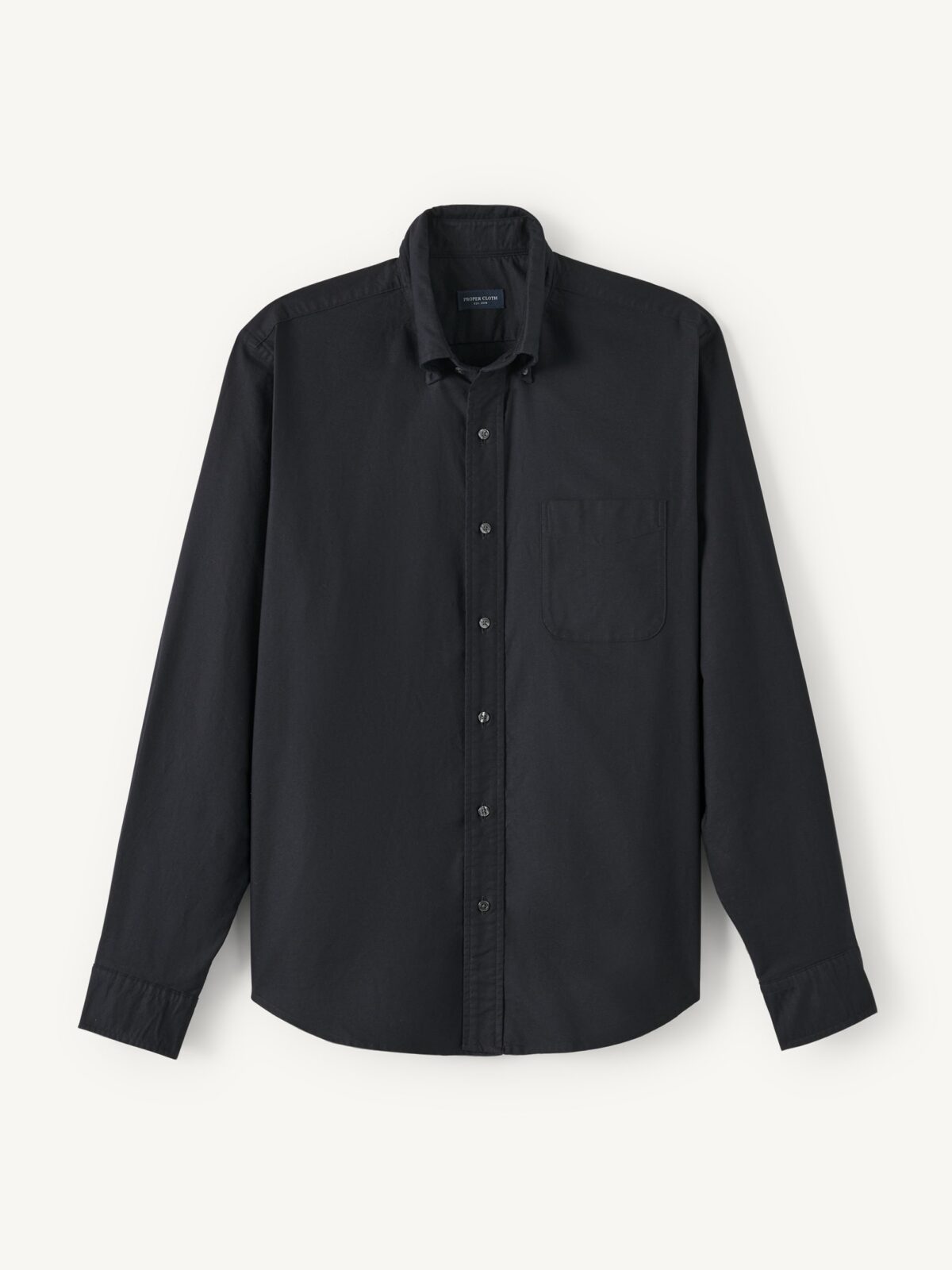 black dress shirt button down collar Black n Bianco Boys' Signature Black Button Down Sateen Dress Shirt