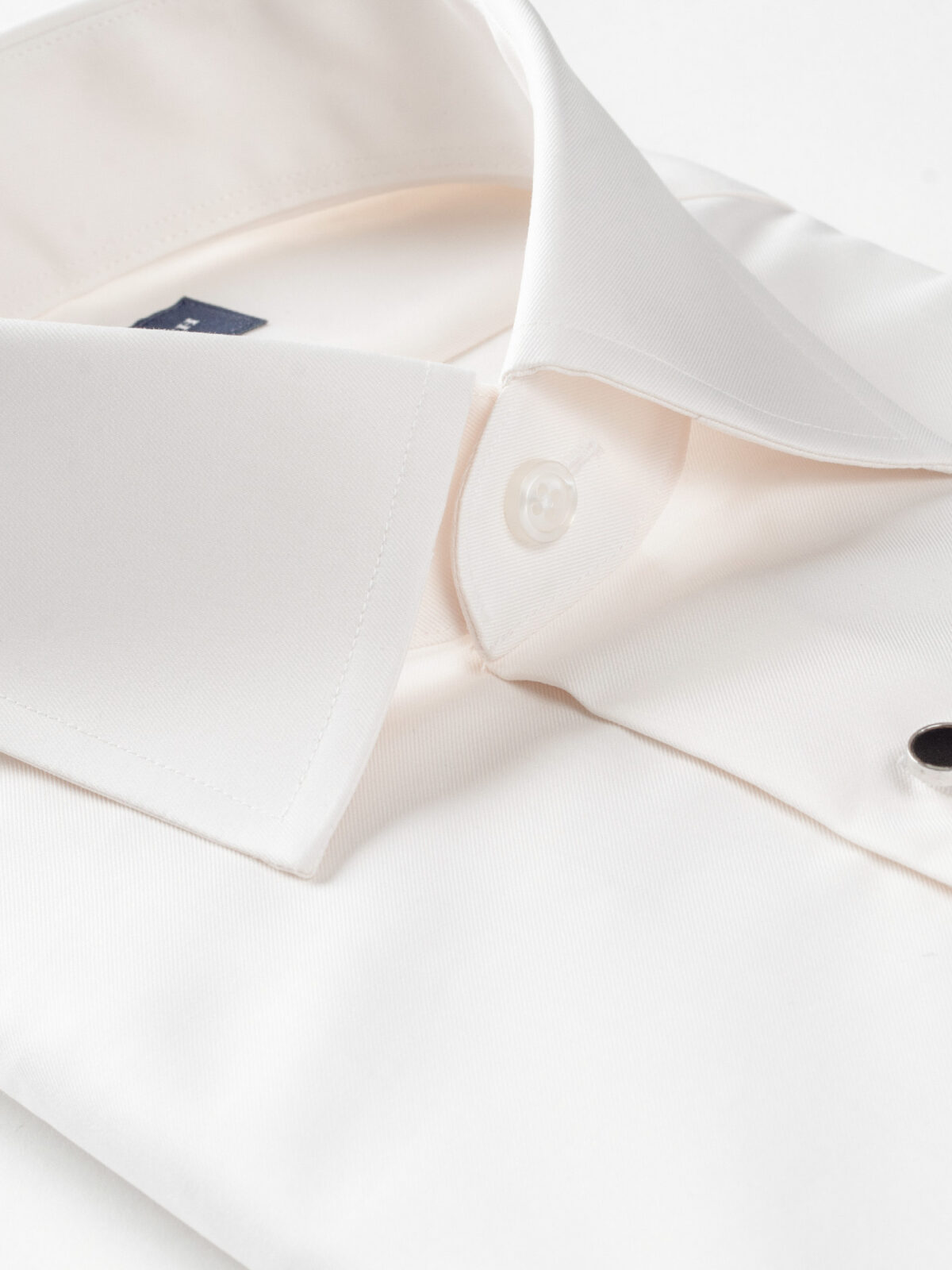 Ivory Regal Twill Shirt by Proper Cloth Ivory Regal Twill Shirt by Proper Cloth
