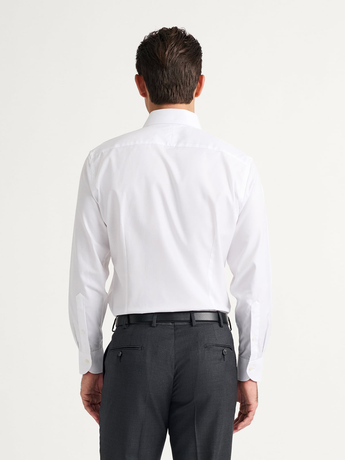 The Thomas Mason Fine Twill Shirt in White