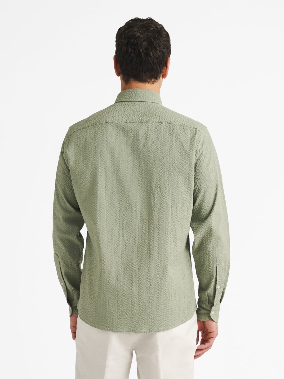green emerald velvet dress Hisdern Men's Sage Green Splicing Dress Shirt for Office Wear 2XL
