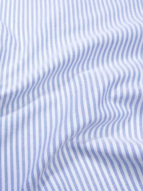 Blue University Stripe Oxford Cloth Shirts by Proper Cloth