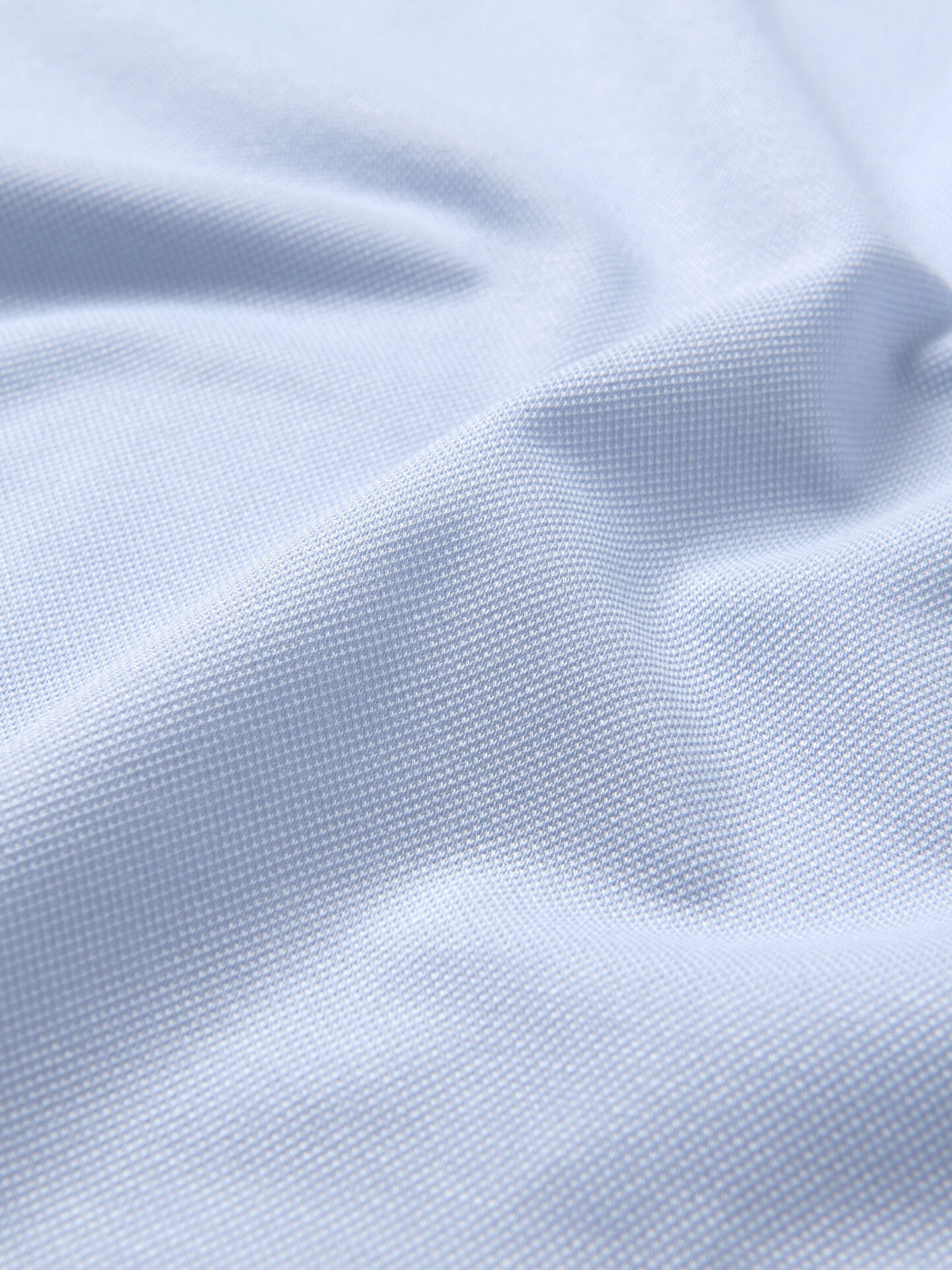 Japanese Light Blue Performance Knit Pique Shirts by Proper Cloth