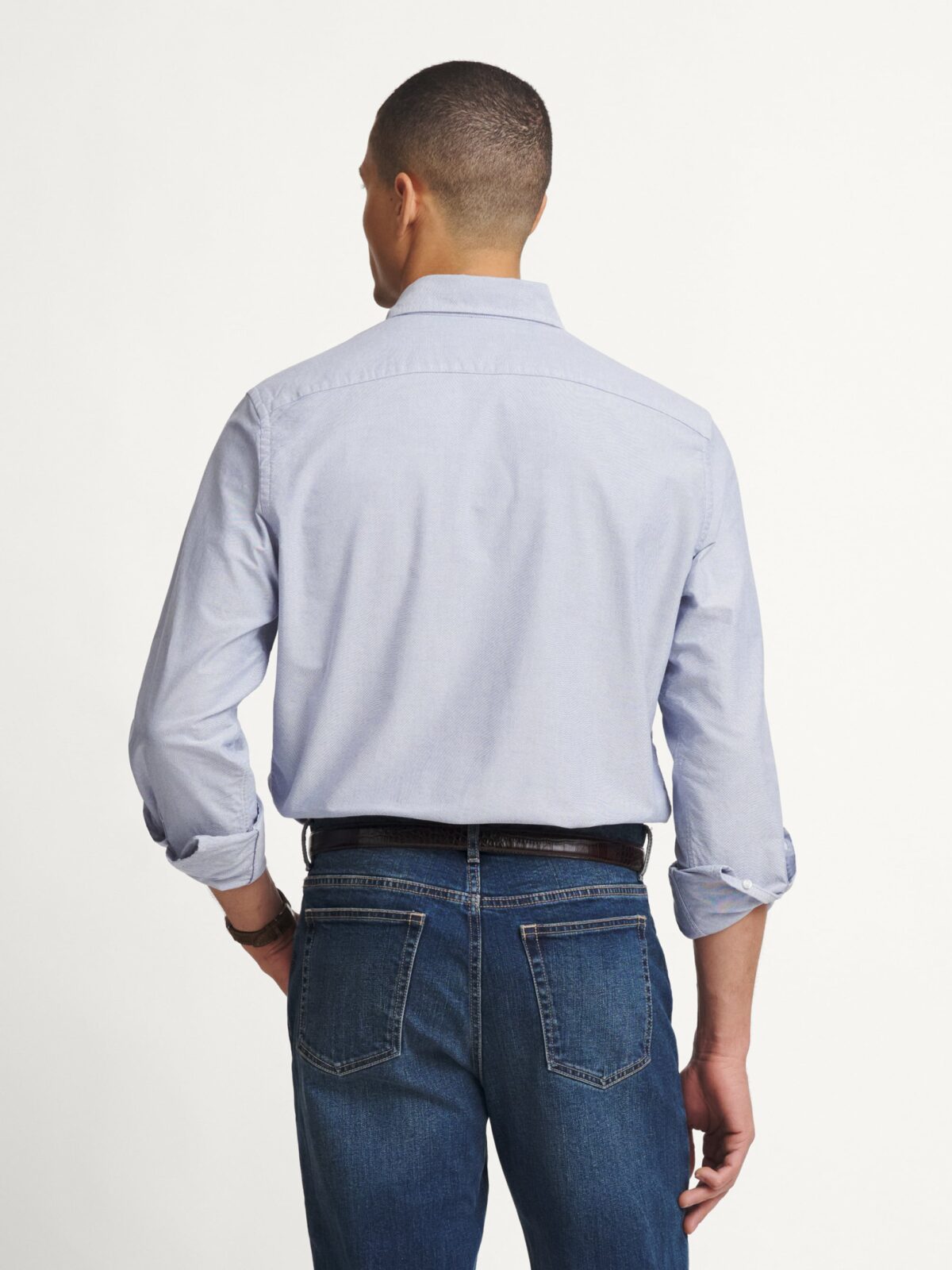 blue button down dress shirt Phenom Classic Light Blue Striped Short Sleeve Dress Shirt Timeless and Stylish Fit