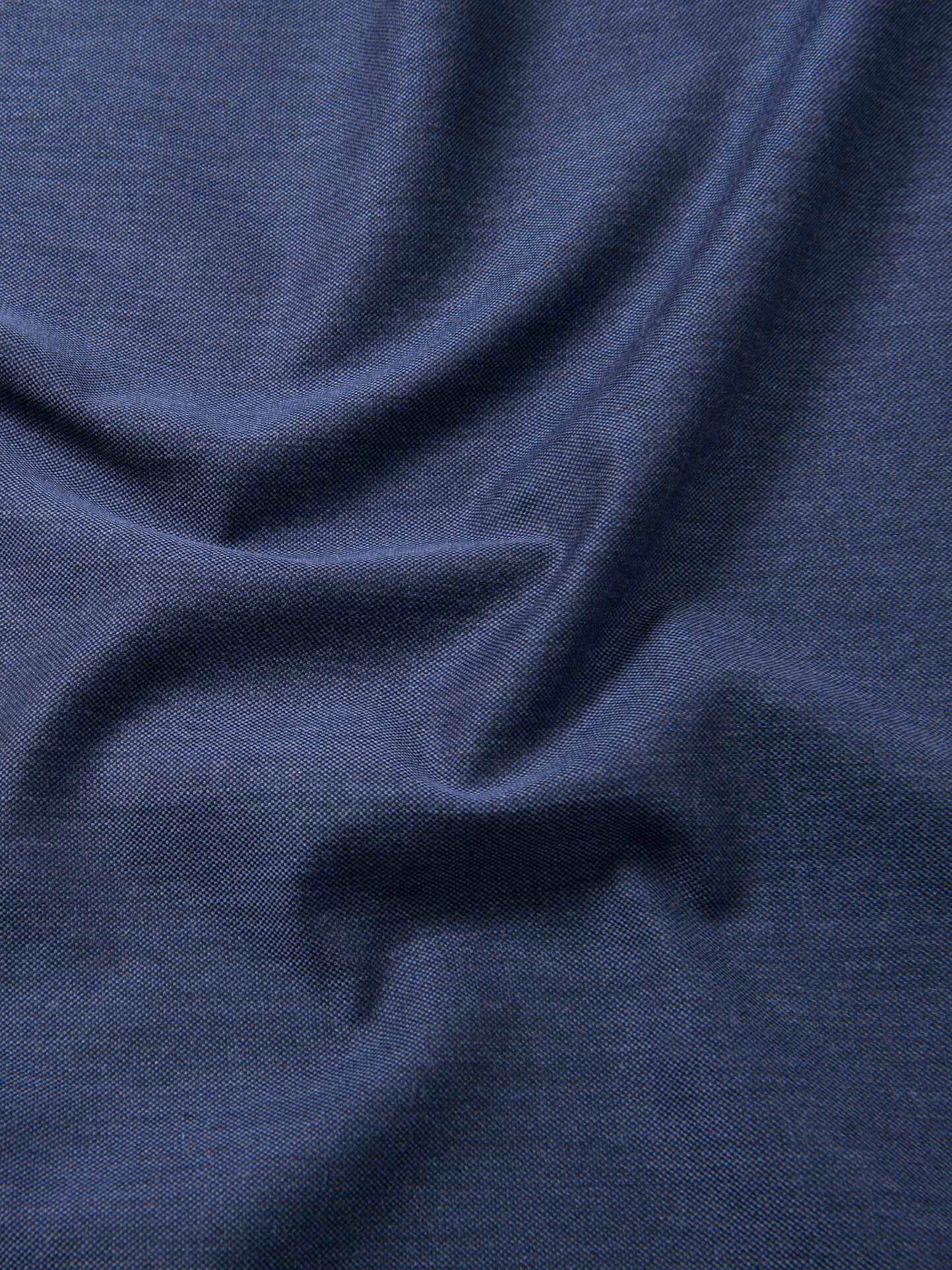 Navy Melange Oxford Shirts by Proper Cloth