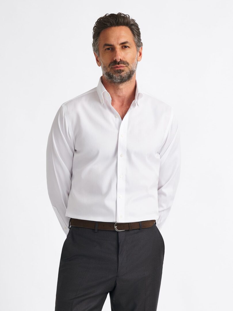 The Non-Iron Button Down Detail