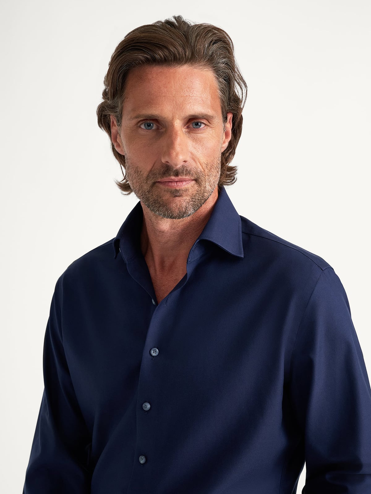 dark navy blue dress shirt Good Keepsake Short Sleeve Dress main image 0