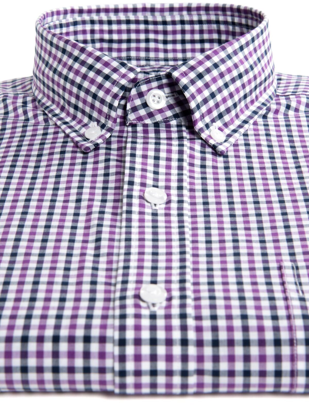 fitted lace wedding dress Purple Yarn Dyed Check Dress Shirt | JB Britches Shirts