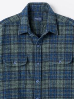 The Japanese Low Twist Shirt in Blackwatch