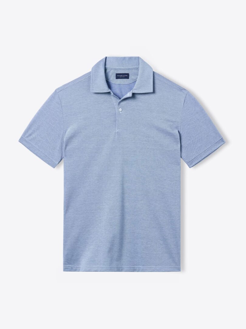 Japanese Blue Performance Knit Pique 
