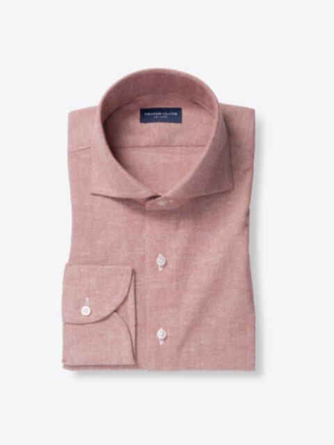 Shop Portuguese Red Brushed Chambray