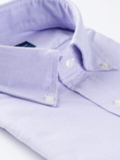 うすむらさき Calvin Klein Men Slim Fit Berry Stripe Non-Iron Dress Shirt