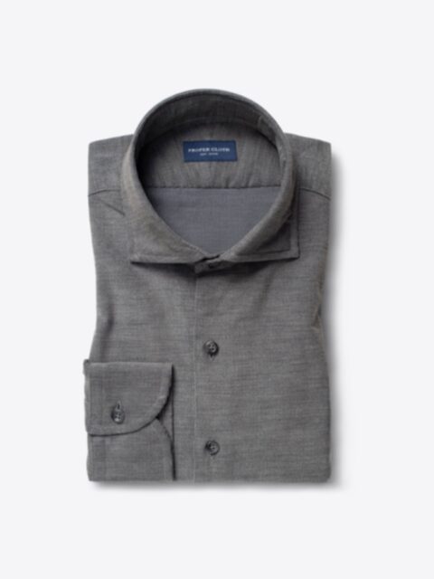 Shop Grey Melange Corduroy