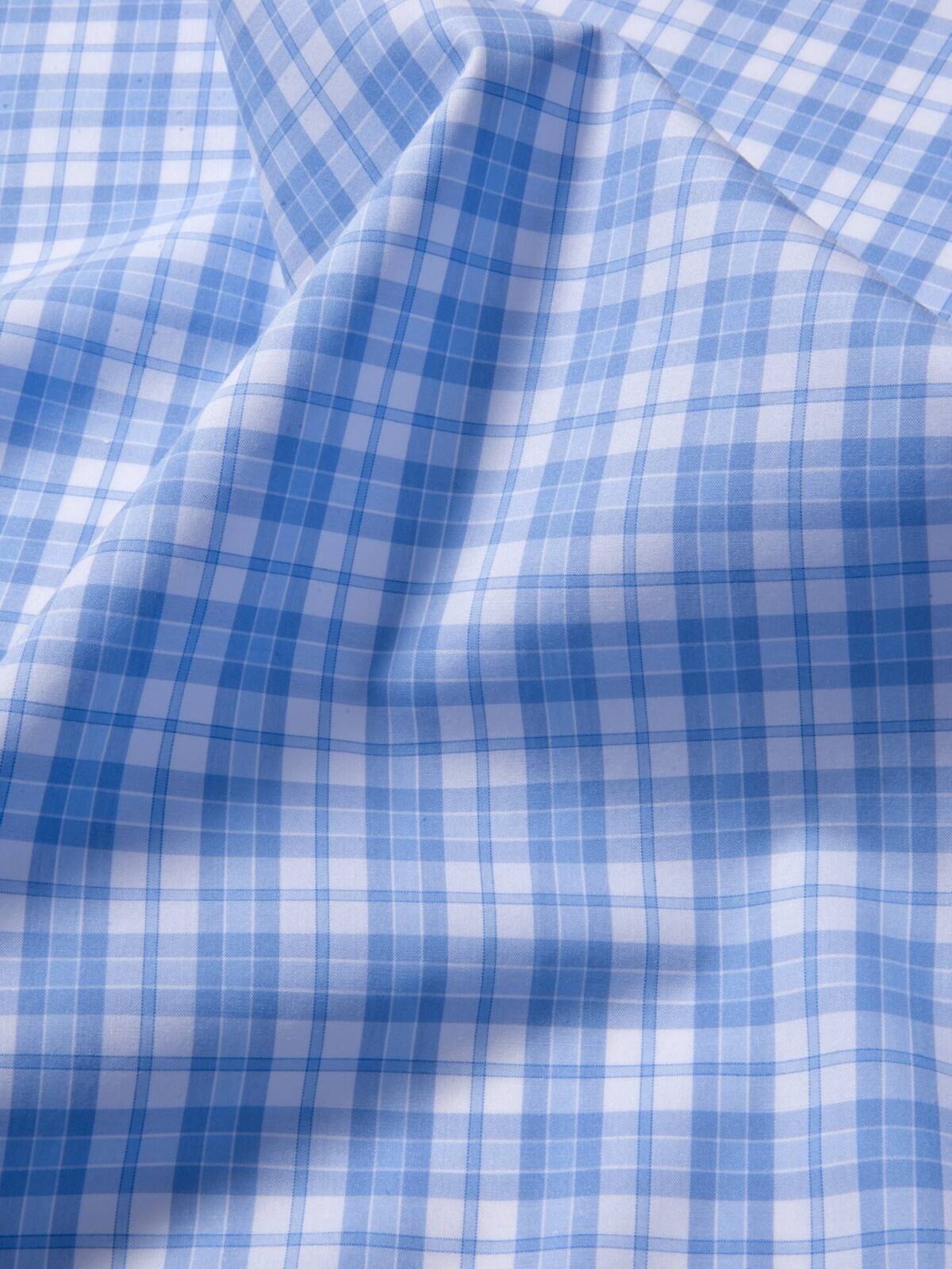 Varick Light Blue Multi Check Shirts by Proper Cloth