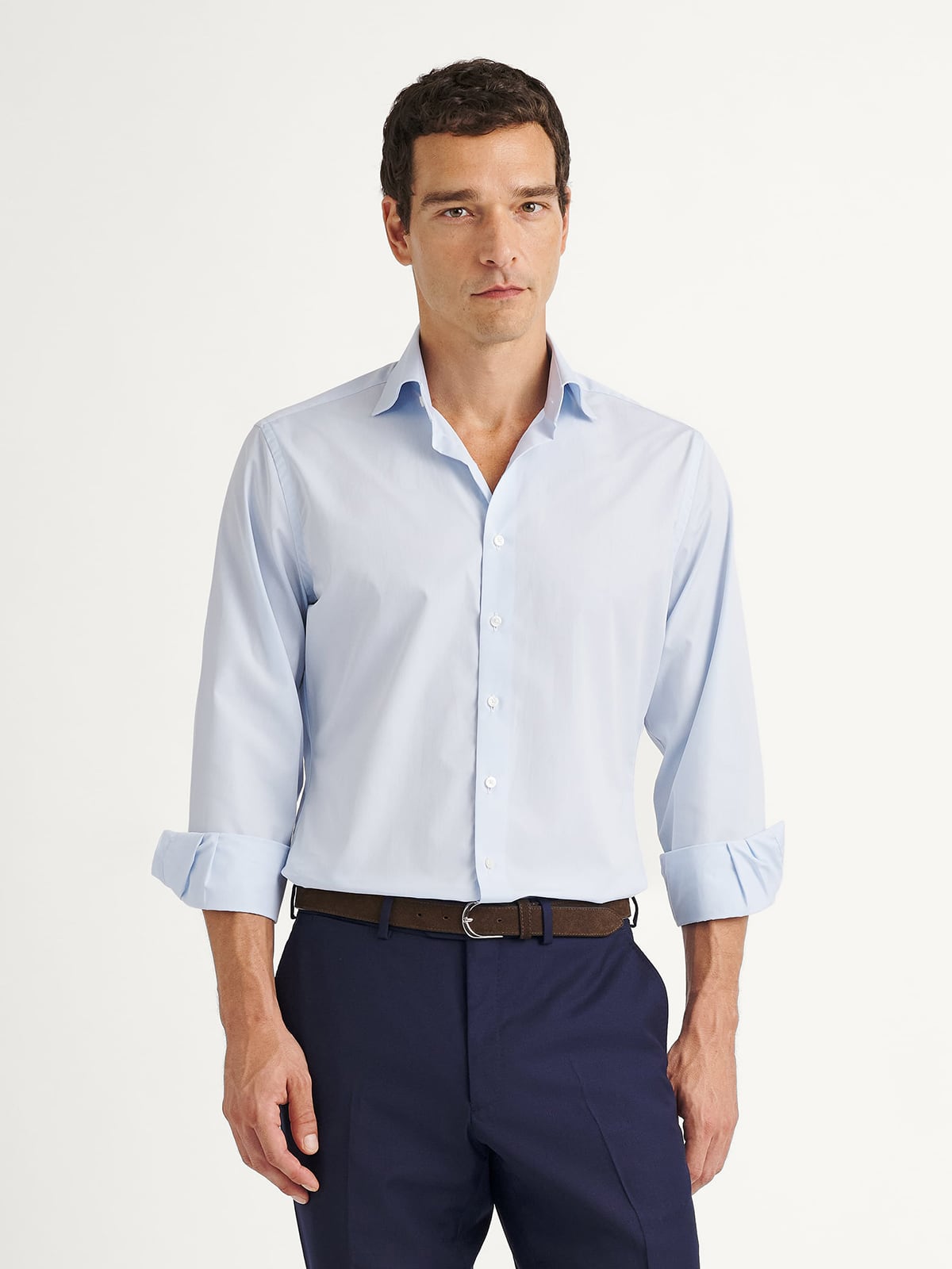 cotton broadcloth dress shirt Vintage Kenneth Gordon Cotton Broadcloth Dress Shirt